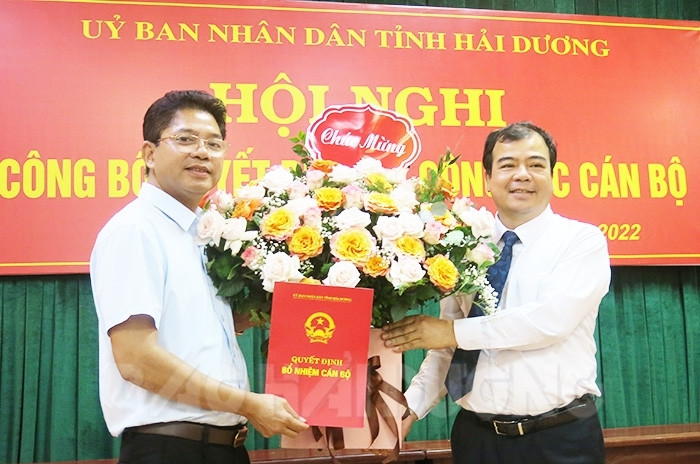 Đồng chí Phạm Văn Mạnh giữ chức Quyền Giám đốc Sở Khoa học và Công nghệ